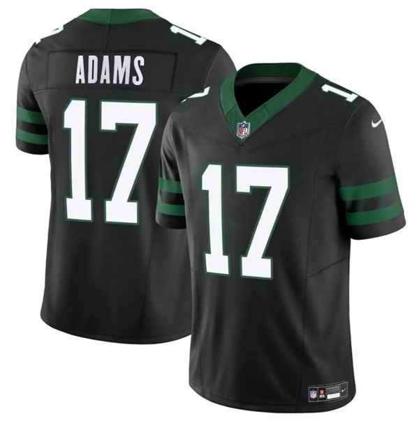 Youth New York Jets #17 Davante Adams Black 2024 F.U.S.E. Vapor Limited Stitched Jersey