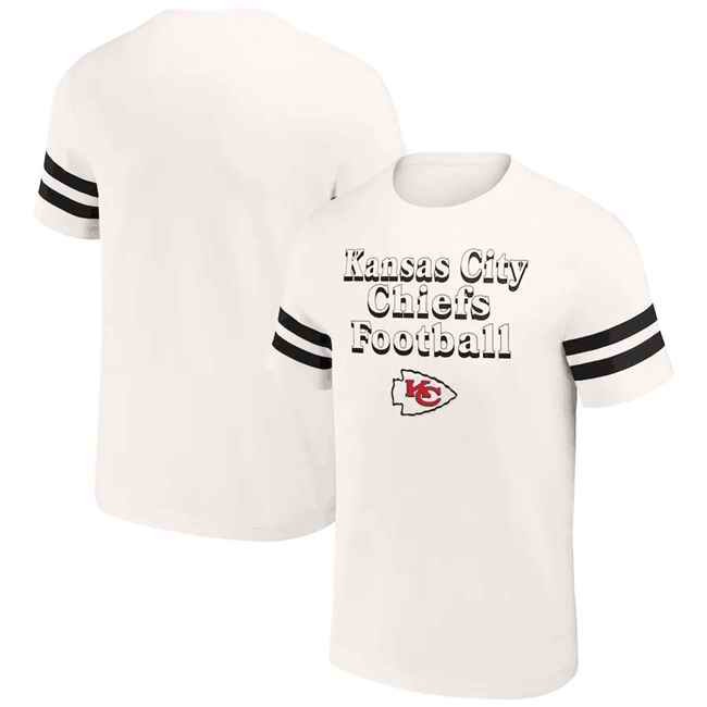 Men's Kansas City Chiefs Cream x Darius Rucker Collection Vintage T-Shirt