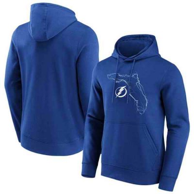 Men's Tampa Bay Lightning Royal Hometown Graphic Hoodie