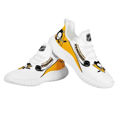 Women's NHL Pittsburgh Penguins Mesh Knit Sneakers/Shoes 002