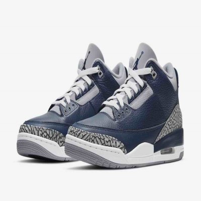 Men's Running weapon Air Jordan 3 'Midnight Navy' Shoes 076