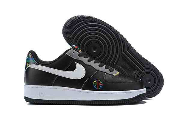 Men's Air Force 1 Black Shoes 0126