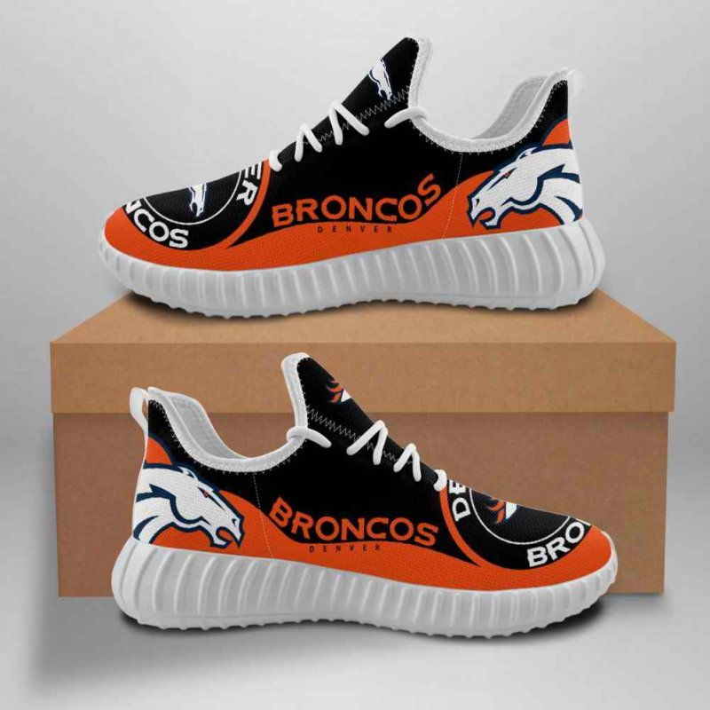 Women's NFL Denver Broncos Mesh Knit Sneakers/Shoes 008