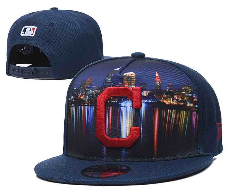 Cleveland Indians Stitched Snapback Hats 008