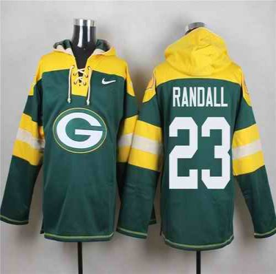 Nike Packers #23 Damarious Randall Green Player Pullover NFL Hoodie