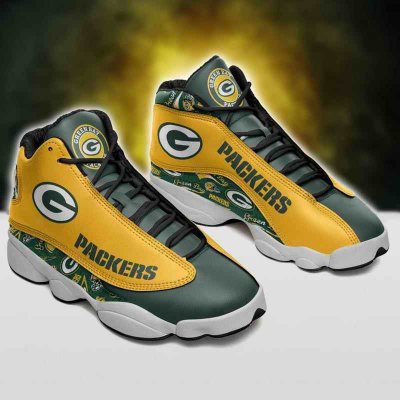 Men's Green Bay Packers Limited Edition JD13 Sneakers 006