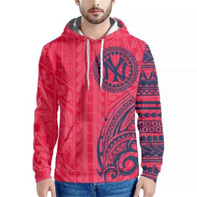 Men's New York Yankees Red Hoodie