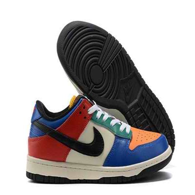 Women's Dunk Low SB Colorful Shoes 0115