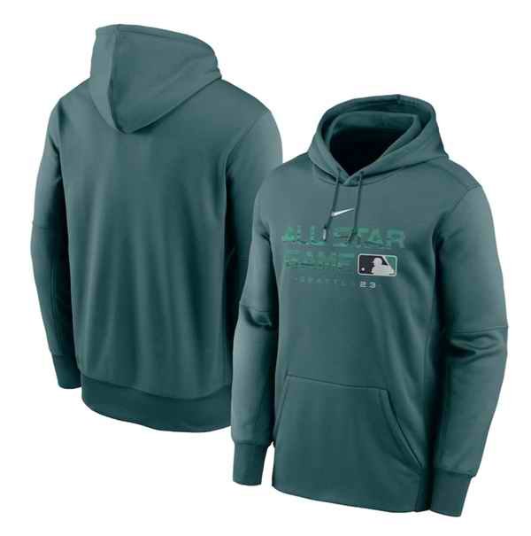 Men's All-star 2023 Teal Therma Fleece Pullover Hoodie