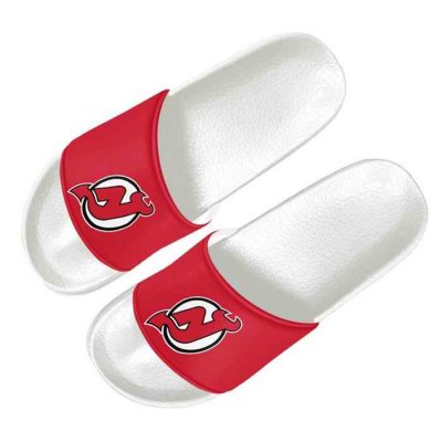 Men's New Jersey Devils Flip Flops 001