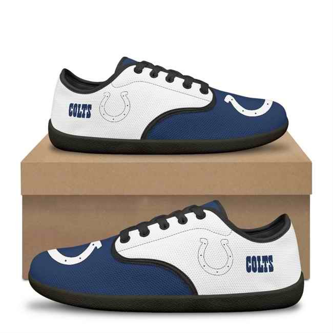 Women's Indianapolis Colts Low Top Sneakers/Shoes 001(Pls check description for details)