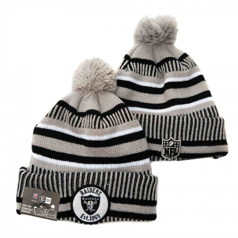 Las Vegas Raiders Knit Hats 056