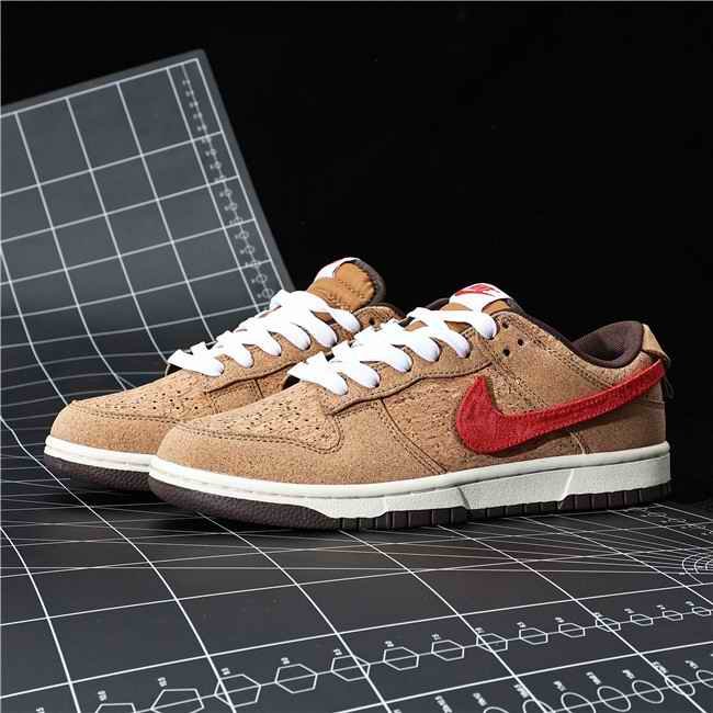 Men's Dunk Low Tan Shoes 0304