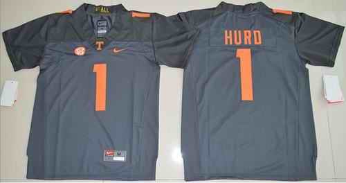 Vols #1 Jalen Hurd Grey Stitched Youth NCAA Jersey