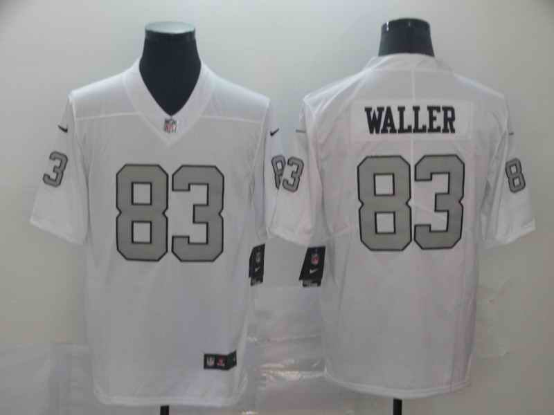 Men's Oakland Raiders #83 Darren Waller White Color Rush Limited Stitched NFL Jersey