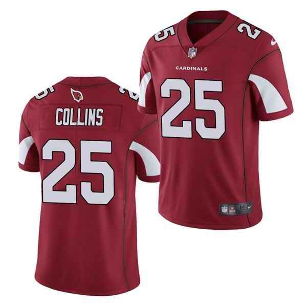 Men's Arizona Cardinals #25 Zaven Collins 2021 Draft Red Vapor Untouchable Limited Stitched Jersey