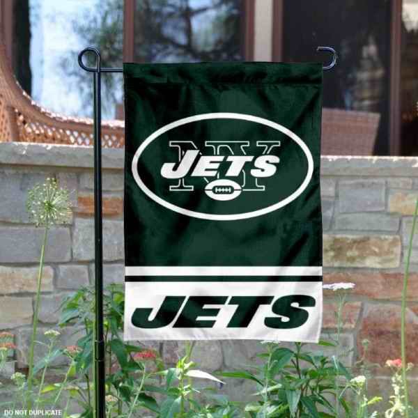 New York Jets Double-Sided Garden Flag 001 (Pls check description for details)