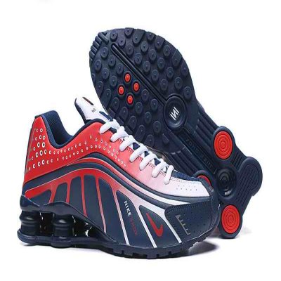 Men's Running Weapon Shox R4 Shoes Black Blue Red BV1387-003 029