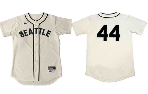 Men's Seattle Steelheads Active Player Custom White Stitched Baseball Jersey