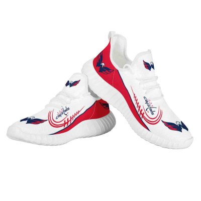 Women's NHL Washington Capitals Mesh Knit Sneakers/Shoes 002