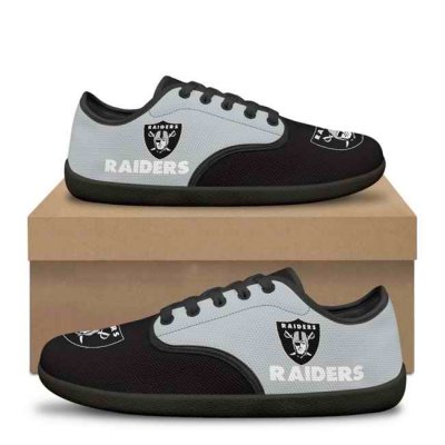 Men's Las Vegas Raiders Low Top Sneakers/Shoes 001 (Pls check description for details)