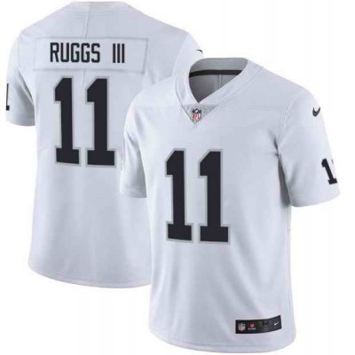 Men's Oakland Raiders #11 Henry Ruggs III White Vapor Limited Stitched Jersey