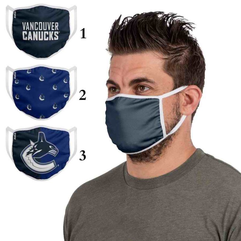 Vancouver Canucks Sports Face Mask 001 Filter Pm2.5 (Pls check description for details)