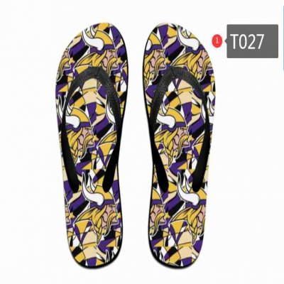 All Sizes Minnesota Vikings Flip Flops T027(Pls check description for details)