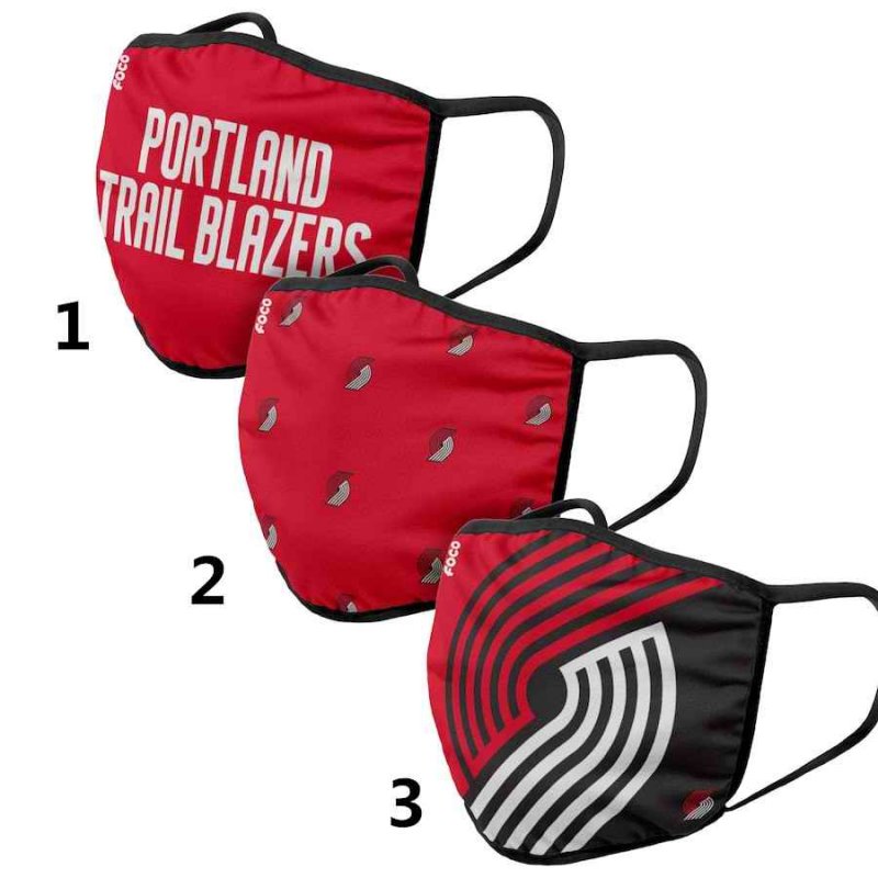 Portland Trail Blazers Sports Face Mask 001 Filter Pm2.5 (Pls check description for details)