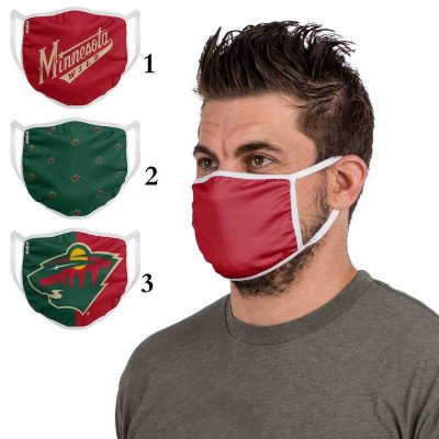 Minnesota Wild Sports Face Mask 001 Filter Pm2.5 (Pls check description for details)