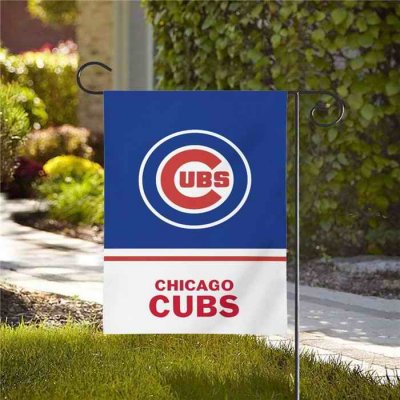 Chicago Cubs Double-Sided Garden Flag 001 (Pls check description for details)