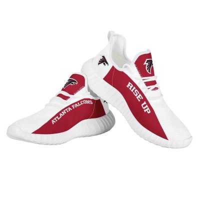 Men's Atlanta Falcons Mesh Knit Sneakers/Shoes 008