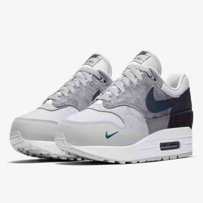 Men's Running Weapon Air Max 1 Gray Shoes 023