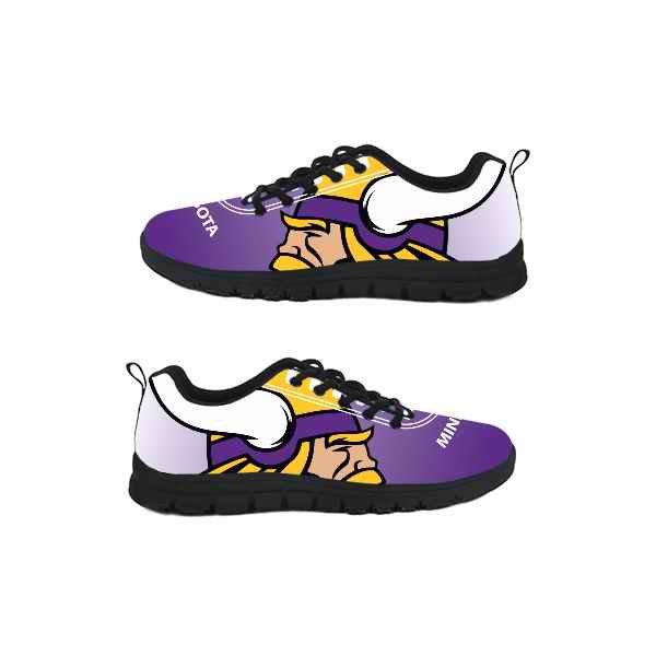 Women's Minnesota Vikings AQ Running NFL Shoes 001