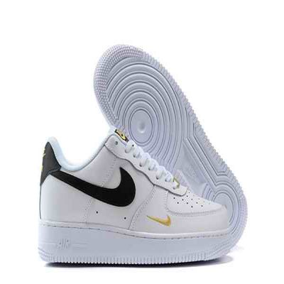 Men's Air Force 1 Black/White Shoes 0122