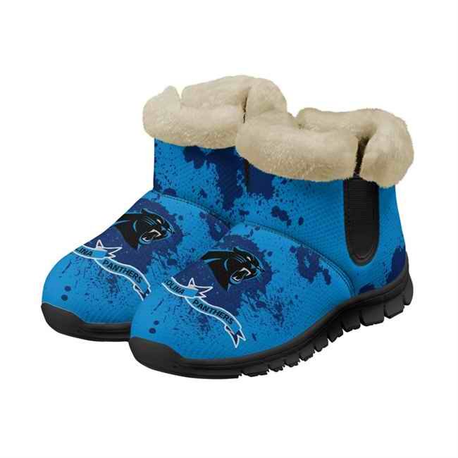 Women's Carolina Panthers 2024 Snow Boots/Shoes 003(Pls check description for details)