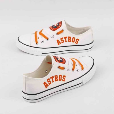 Women's Houston Astros Repeat Print Low Top Sneakers 002