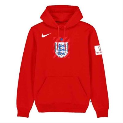 Men's England FIFA World Cup Soccer Hoodie Red