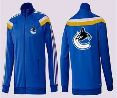 NHL Vancouver Canucks Zip Jackets Blue-3