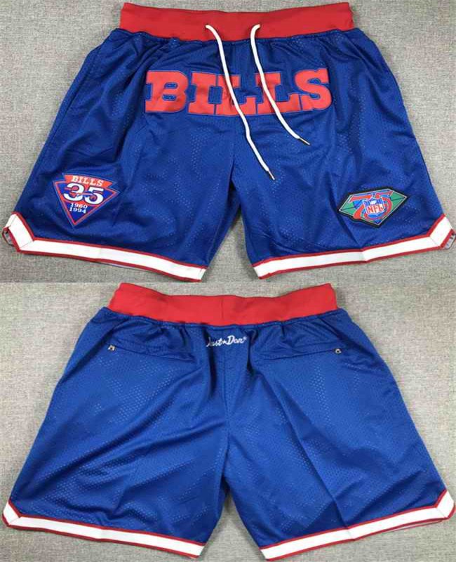 Men's Buffalo Bills Blue Shorts