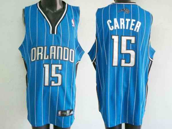 Magic #15 Vince Carter Stitched Blue NBA Jersey