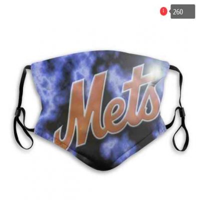 New York Mets Face Mask 004 Filter Pm2.5 (Pls check description for details)