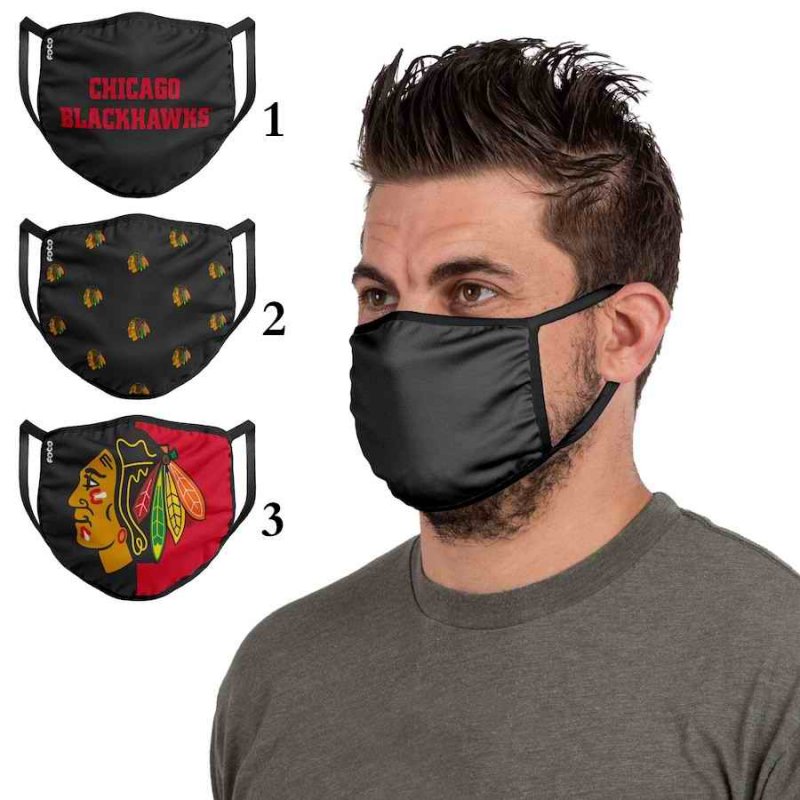 Chicago Blackhawks Sports Face Mask 001 Filter Pm2.5 (Pls check description for details)