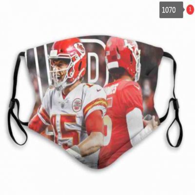 Kansas City Chiefs Face Mask 003 Filter Pm2.5 (Pls check description for details)