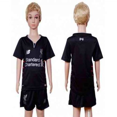 Liverpool Blank Away Kid Soccer Club Jersey