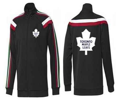 NHL Toronto Maple Leafs Zip Jackets Black-2