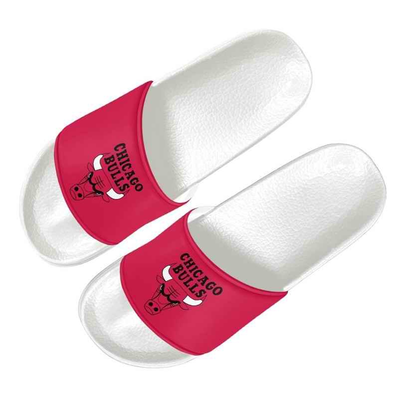 Men's Chicago Bulls Flip Flops 001