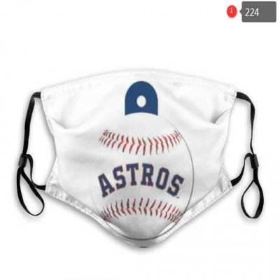 Houston Astros Face Mask 002 Filter Pm2.5 (Pls check description for details)