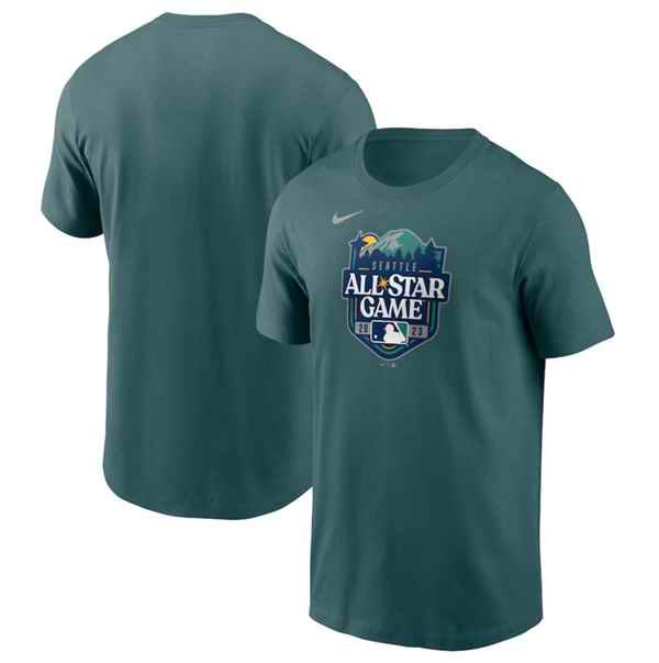 Men's All-star 2023 Teal Game Logo T-Shirt