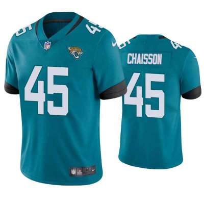 Youth Jacksonville Jaguars #45 K'Lavon Chaisson Blue Vapor Untouchable Stitched Jersey